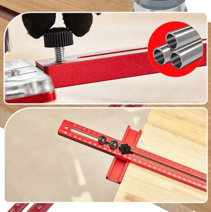 Craftly™ 4 in 1 Router Milling Groove Bracket